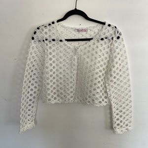 Open Lace Shrug